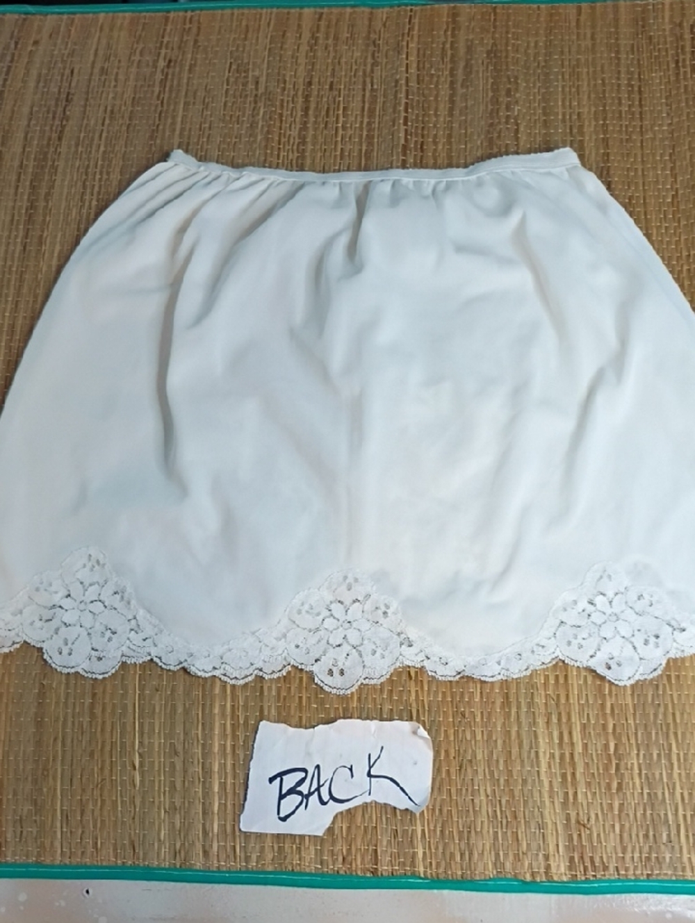 Vintage Mini Half Slip By Carolina Sleepwear - Picture 5 of 9